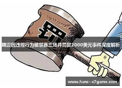 魏震因违规行为被禁赛三场并罚款2000美元事件深度解析